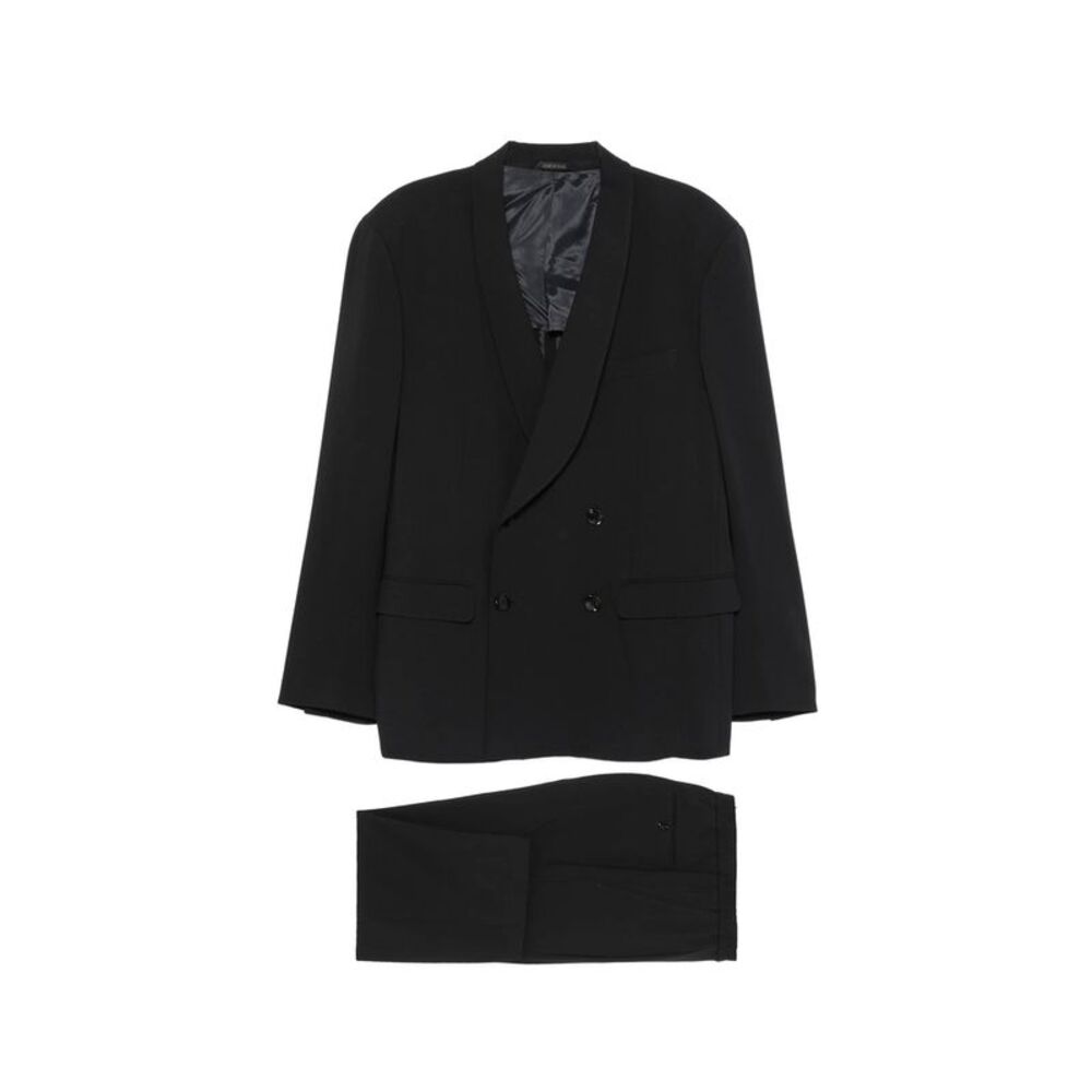 Giorgio Armani Blue Suits - Double Breasted Suits Men
